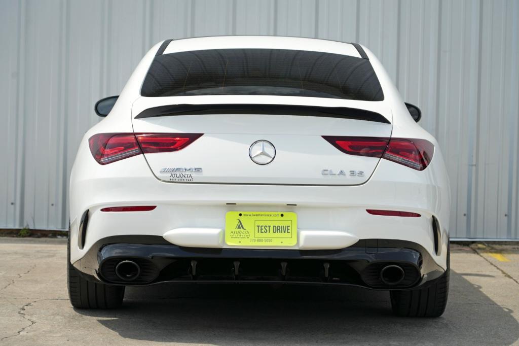 used 2021 Mercedes-Benz AMG CLA 35 car, priced at $26,500