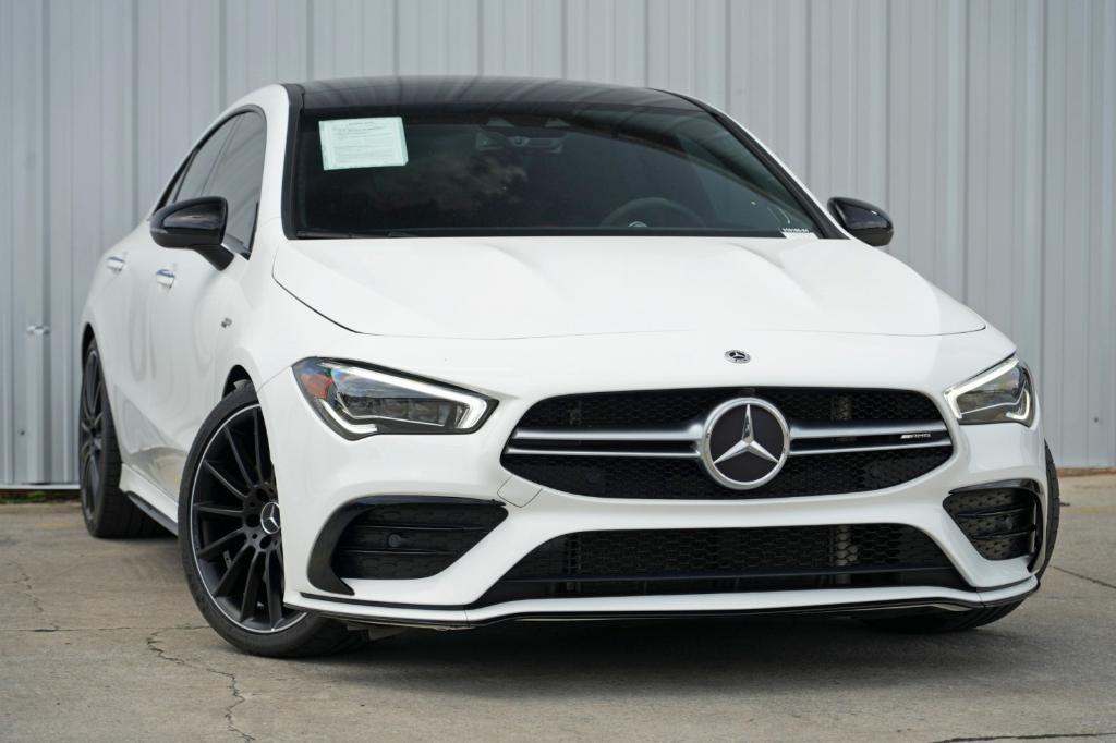 used 2021 Mercedes-Benz AMG CLA 35 car, priced at $26,500