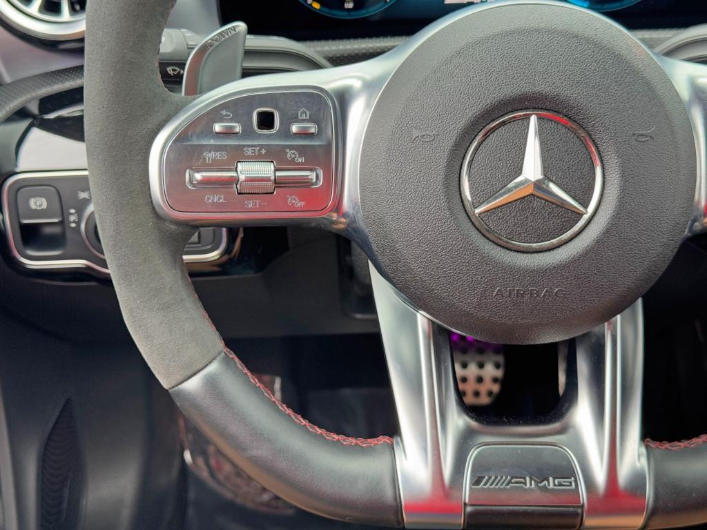 used 2021 Mercedes-Benz AMG CLA 35 car, priced at $26,500