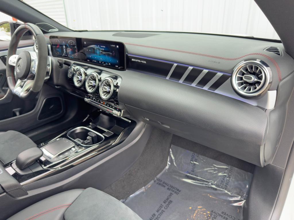 used 2021 Mercedes-Benz AMG CLA 35 car, priced at $26,500
