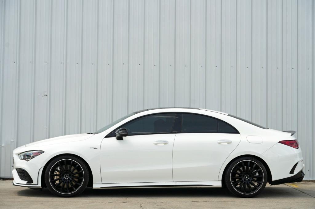 used 2021 Mercedes-Benz AMG CLA 35 car, priced at $26,500