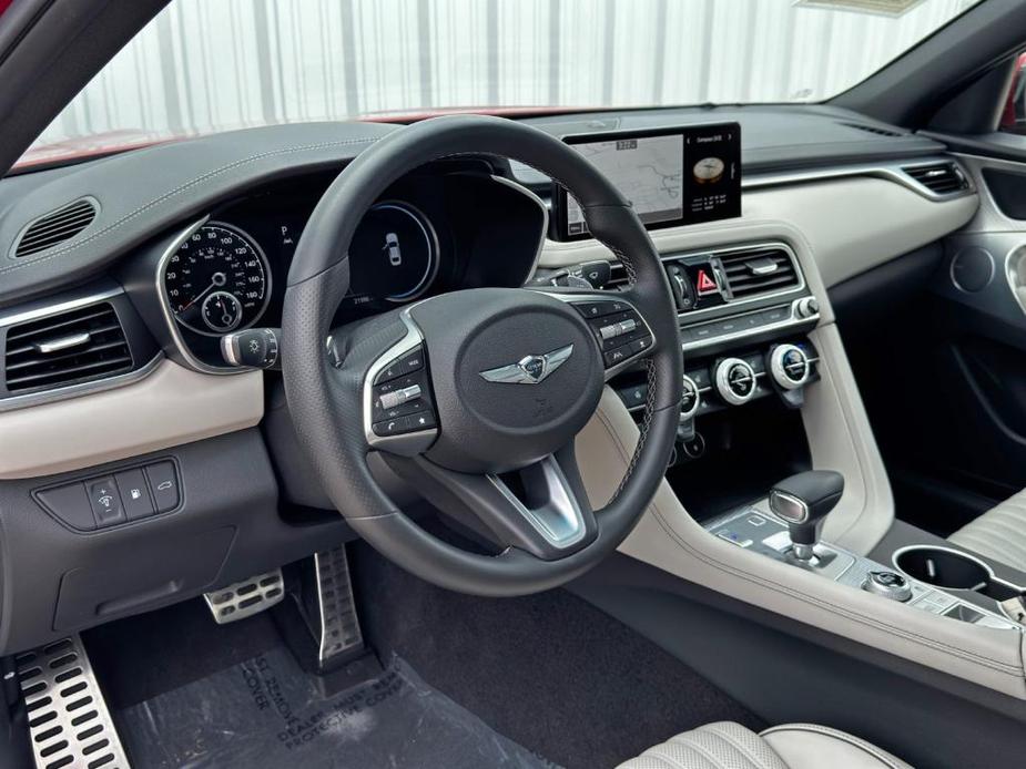 used 2022 Genesis G70 car, priced at $27,000