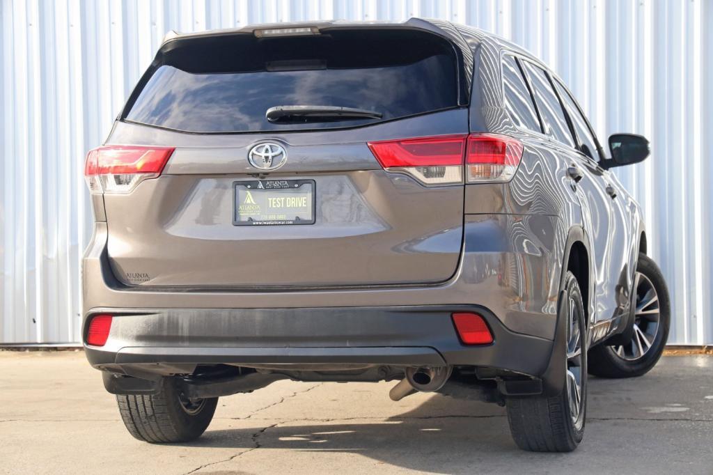 used 2018 Toyota Highlander car, priced at $15,000