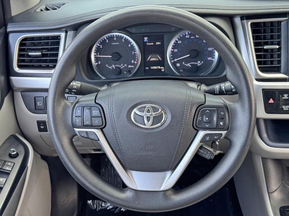 used 2018 Toyota Highlander car, priced at $15,000