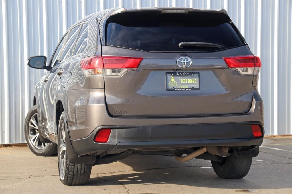 used 2018 Toyota Highlander car, priced at $15,000