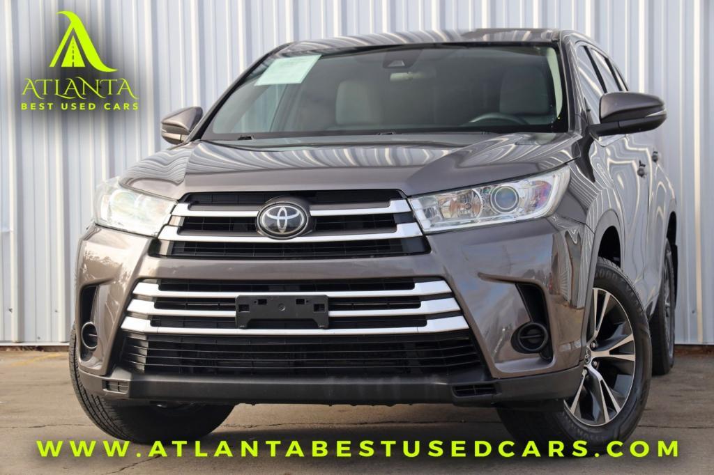 used 2018 Toyota Highlander car, priced at $15,000