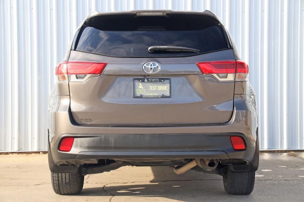 used 2018 Toyota Highlander car, priced at $15,000