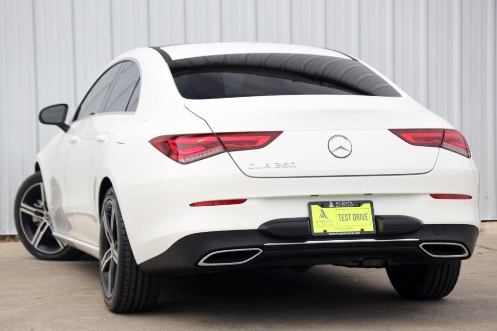 used 2020 Mercedes-Benz CLA 250 car, priced at $24,000