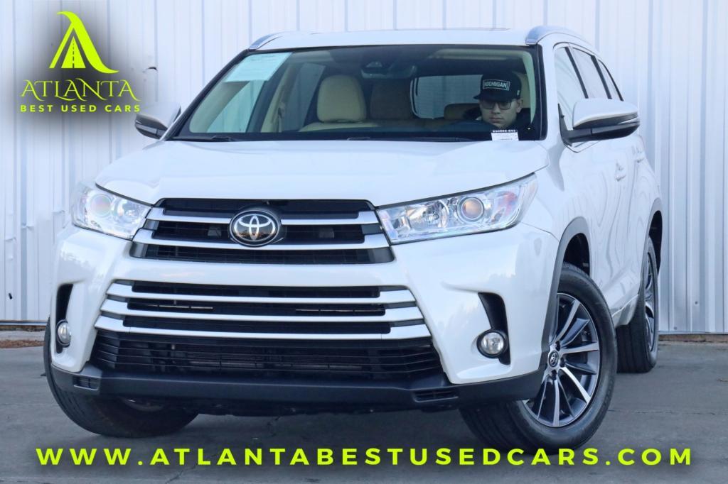 used 2018 Toyota Highlander car, priced at $16,000