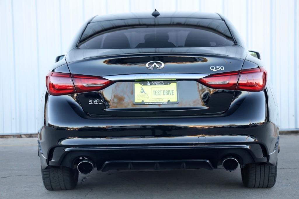 used 2018 INFINITI Q50 car, priced at $16,000