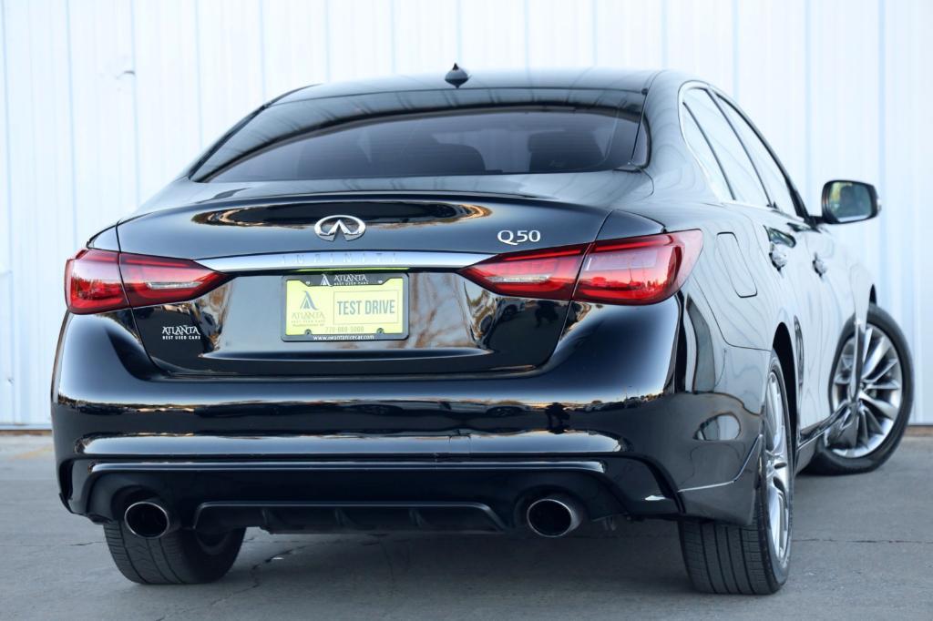 used 2018 INFINITI Q50 car, priced at $16,000