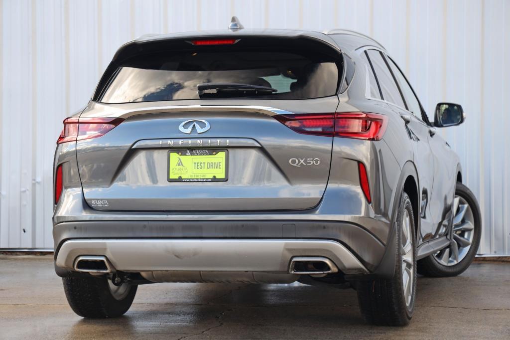 used 2022 INFINITI QX50 car, priced at $27,500