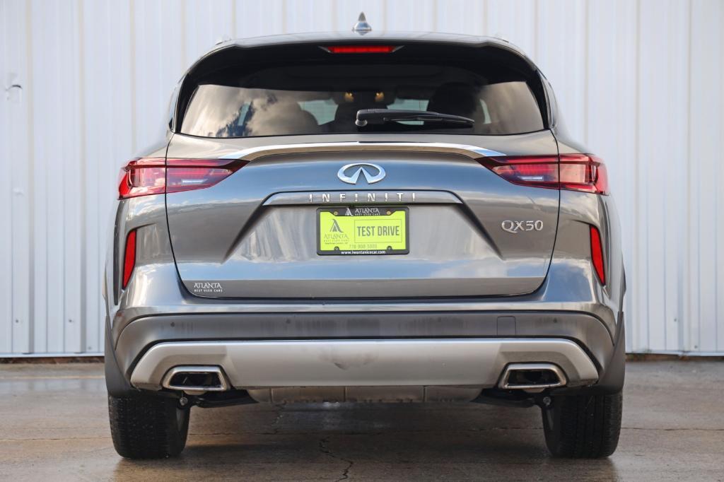 used 2022 INFINITI QX50 car, priced at $27,500