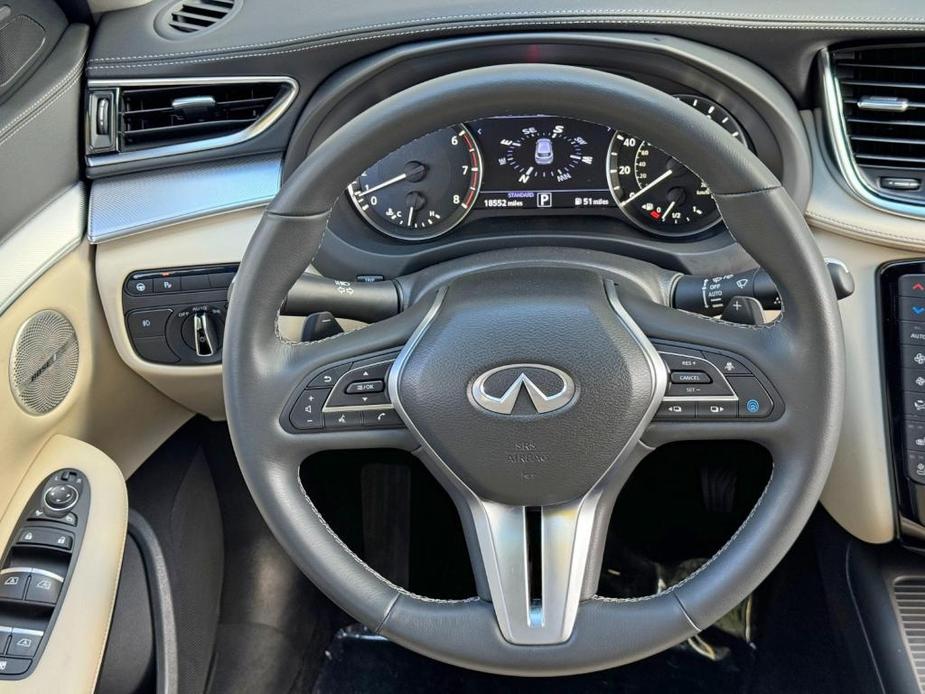 used 2022 INFINITI QX50 car, priced at $27,500