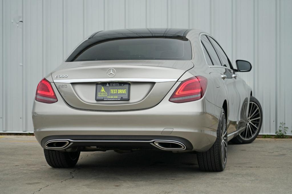 used 2019 Mercedes-Benz C-Class car, priced at $18,000