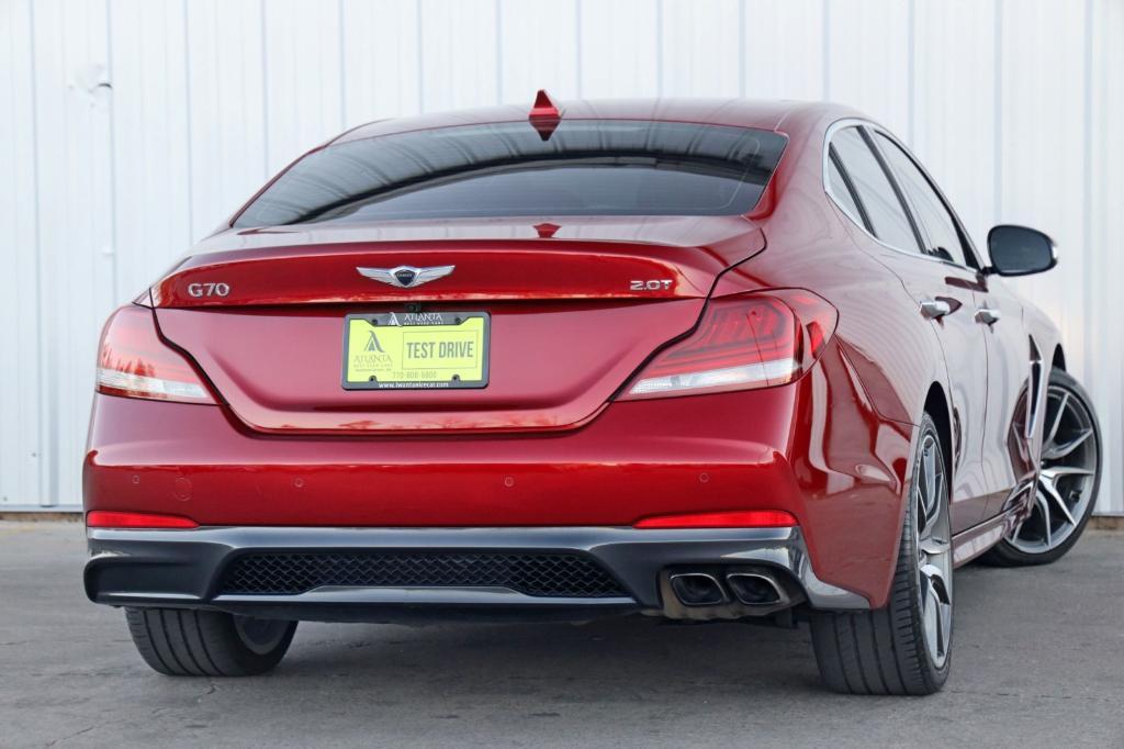 used 2019 Genesis G70 car, priced at $20,000