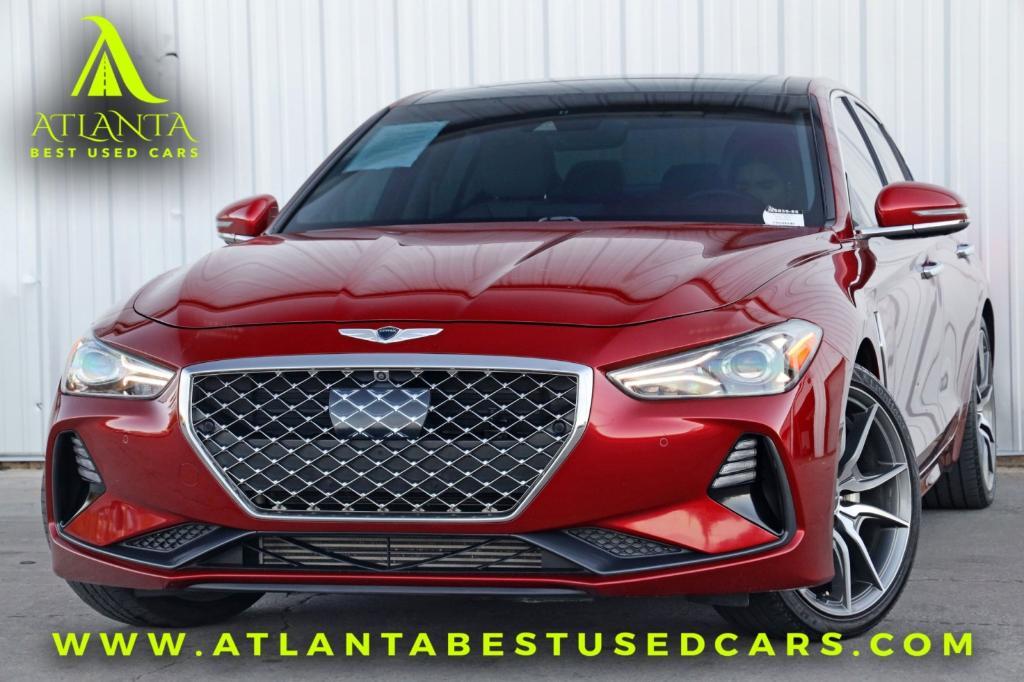 used 2019 Genesis G70 car, priced at $20,000