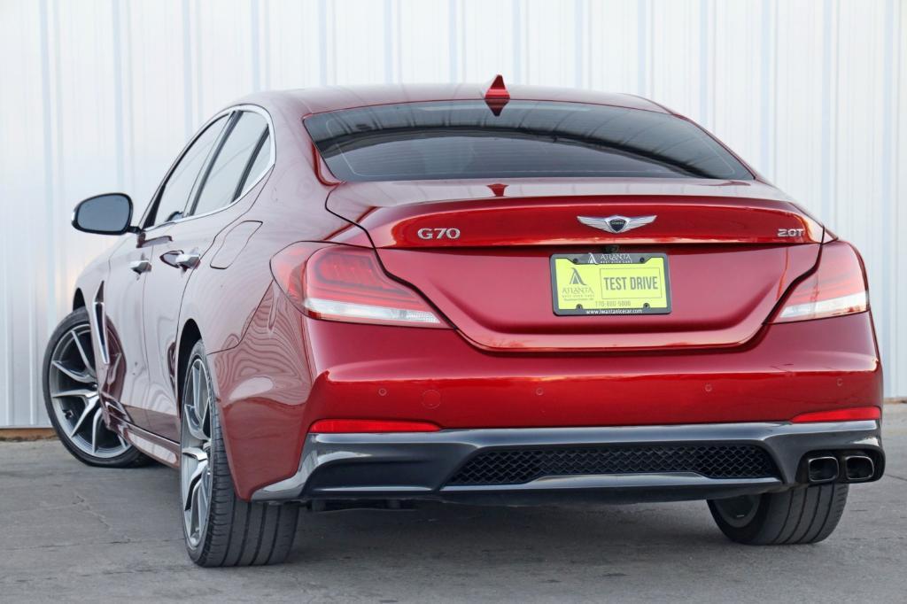 used 2019 Genesis G70 car, priced at $20,000