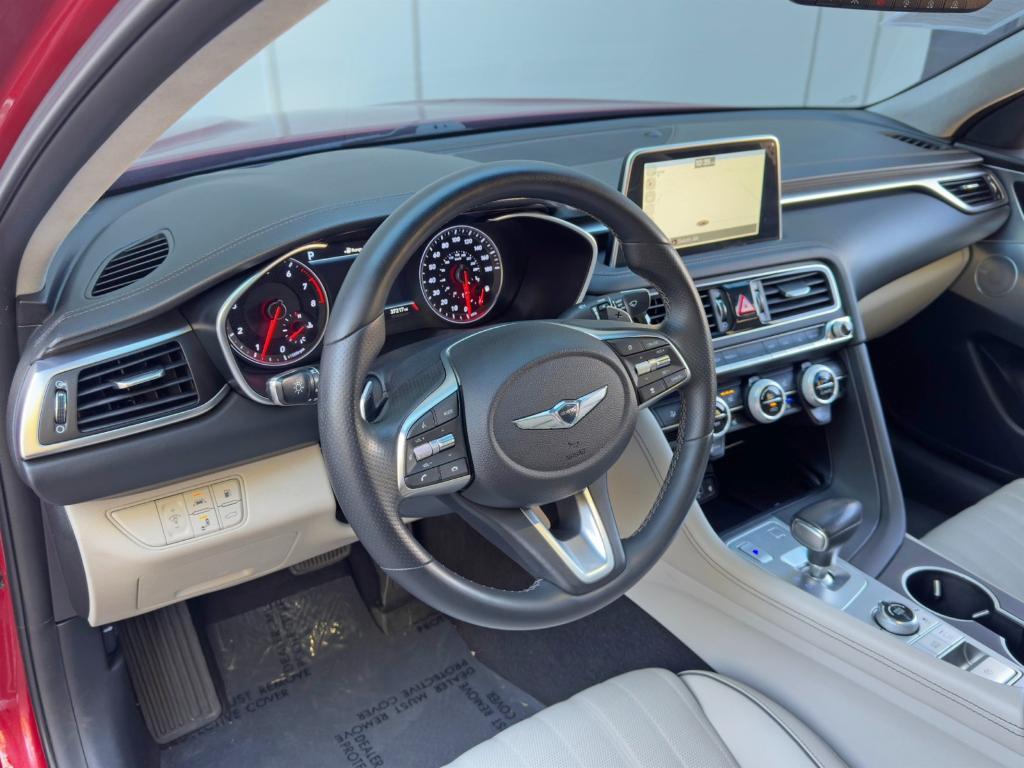 used 2019 Genesis G70 car, priced at $20,000