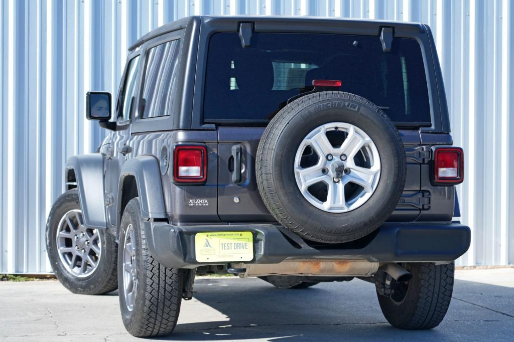 used 2020 Jeep Wrangler car, priced at $19,500