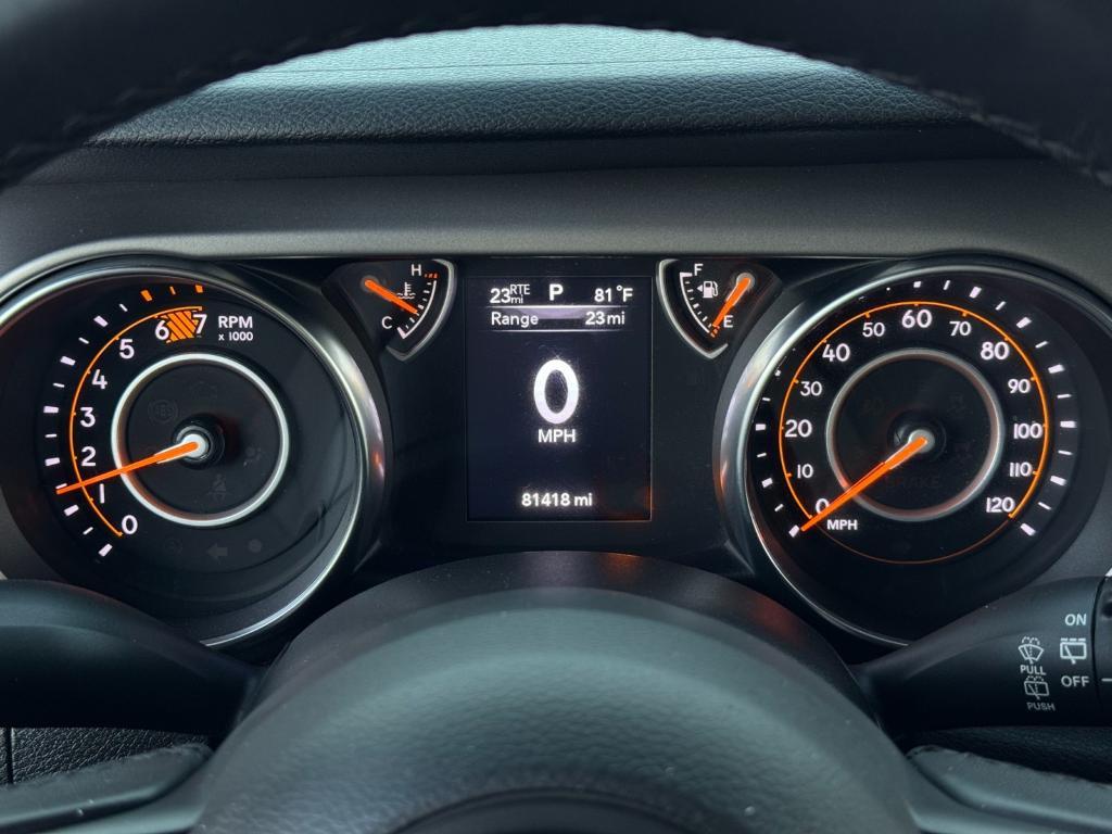 used 2020 Jeep Wrangler car, priced at $19,500