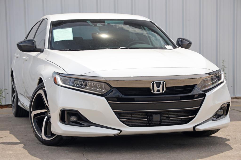 used 2021 Honda Accord car, priced at $22,500