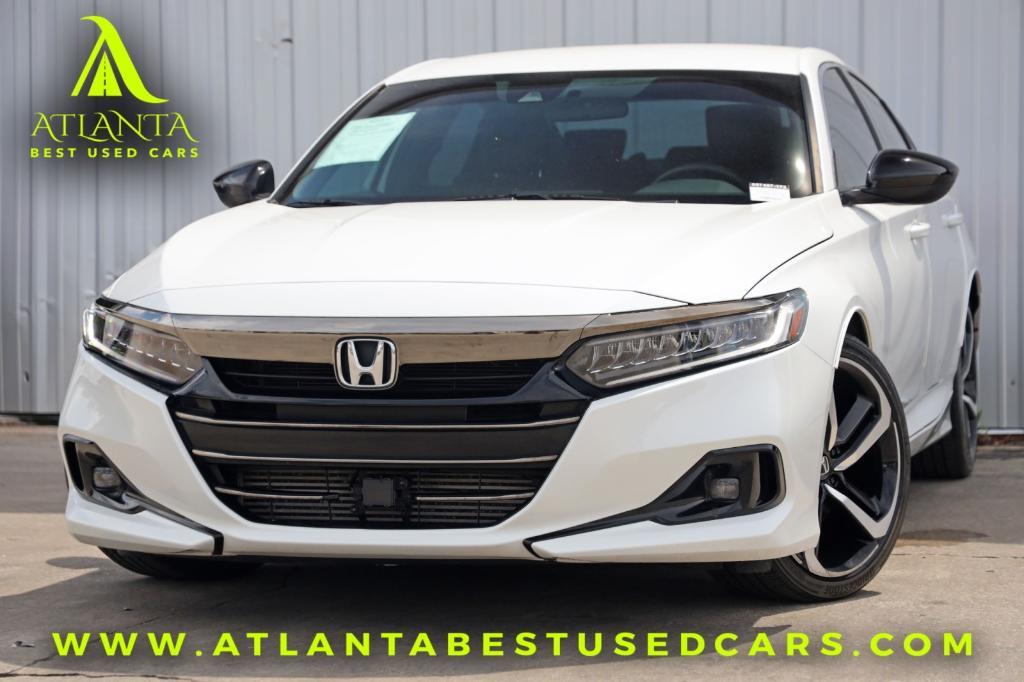 used 2021 Honda Accord car, priced at $22,500