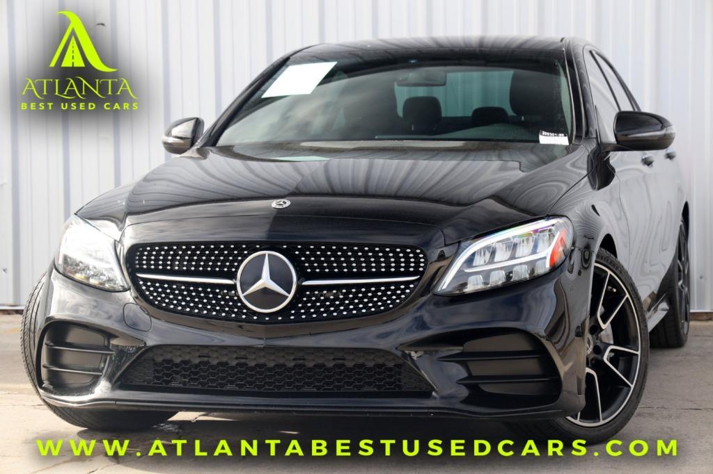 used 2019 Mercedes-Benz C-Class car, priced at $17,000