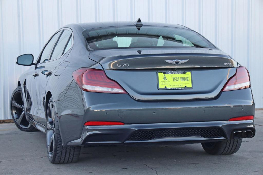 used 2020 Genesis G70 car, priced at $20,000