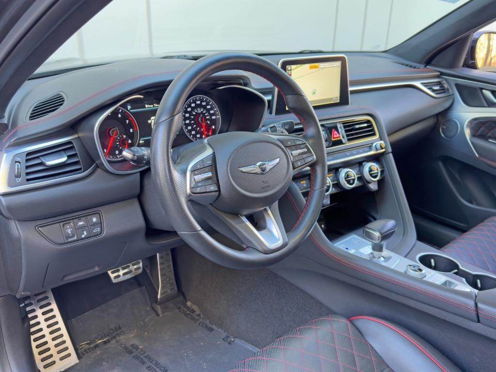 used 2020 Genesis G70 car, priced at $20,000