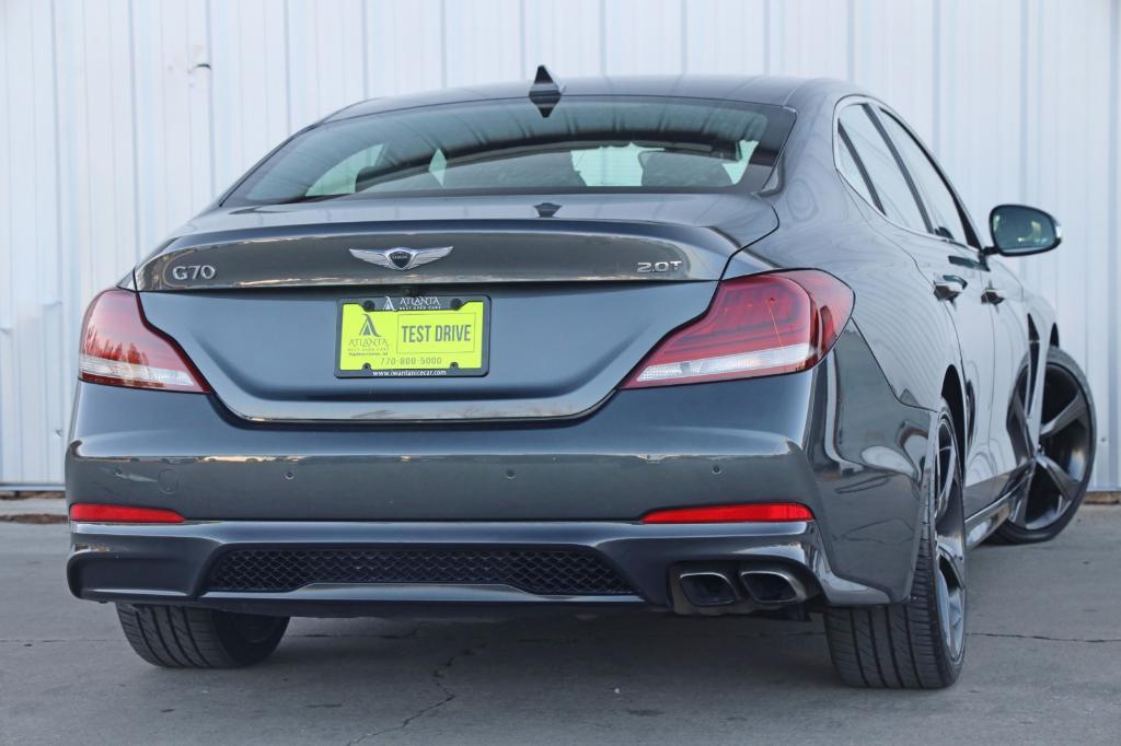 used 2020 Genesis G70 car, priced at $20,000