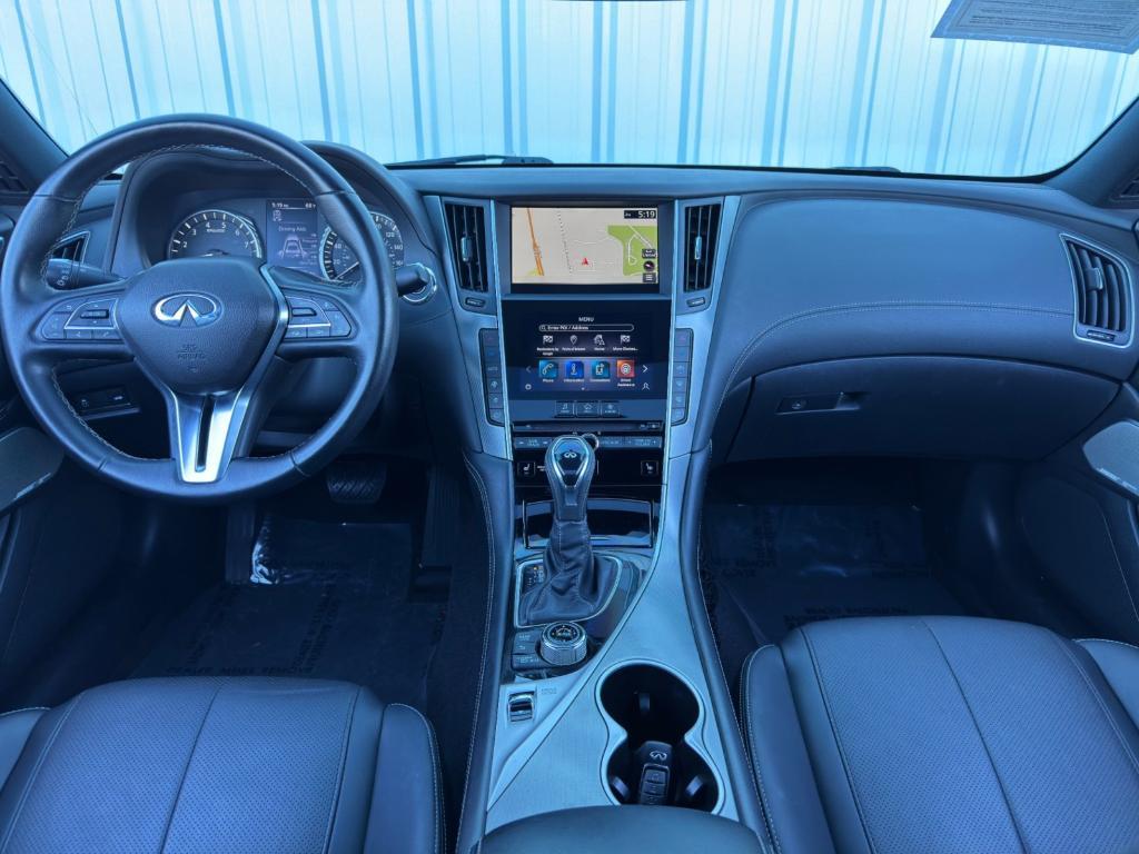 used 2021 INFINITI Q60 car, priced at $25,500