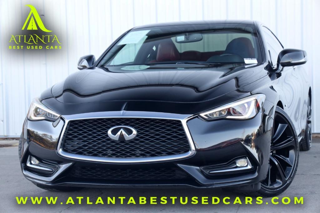 used 2018 INFINITI Q60 car, priced at $20,000