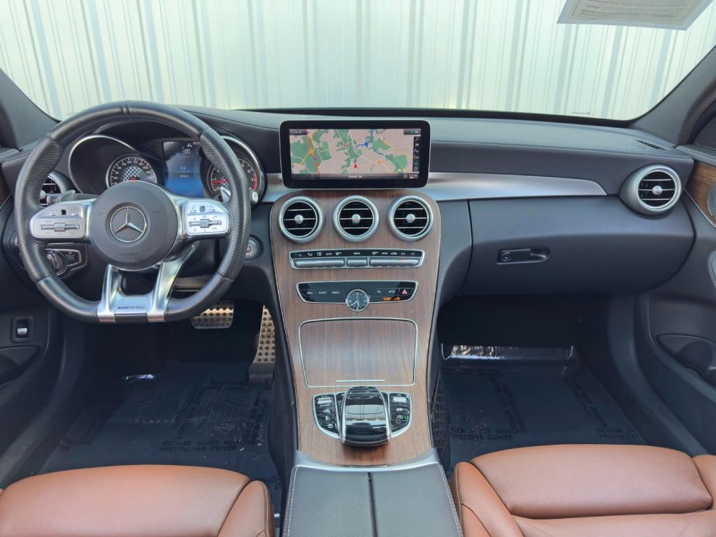 used 2020 Mercedes-Benz AMG C 43 car, priced at $26,750