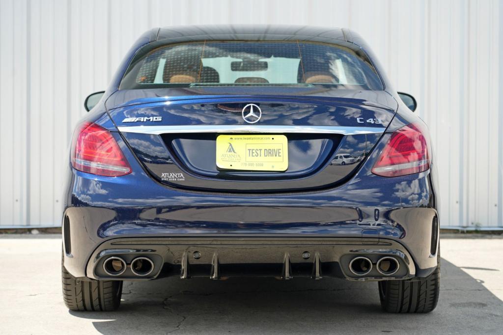 used 2020 Mercedes-Benz AMG C 43 car, priced at $26,750