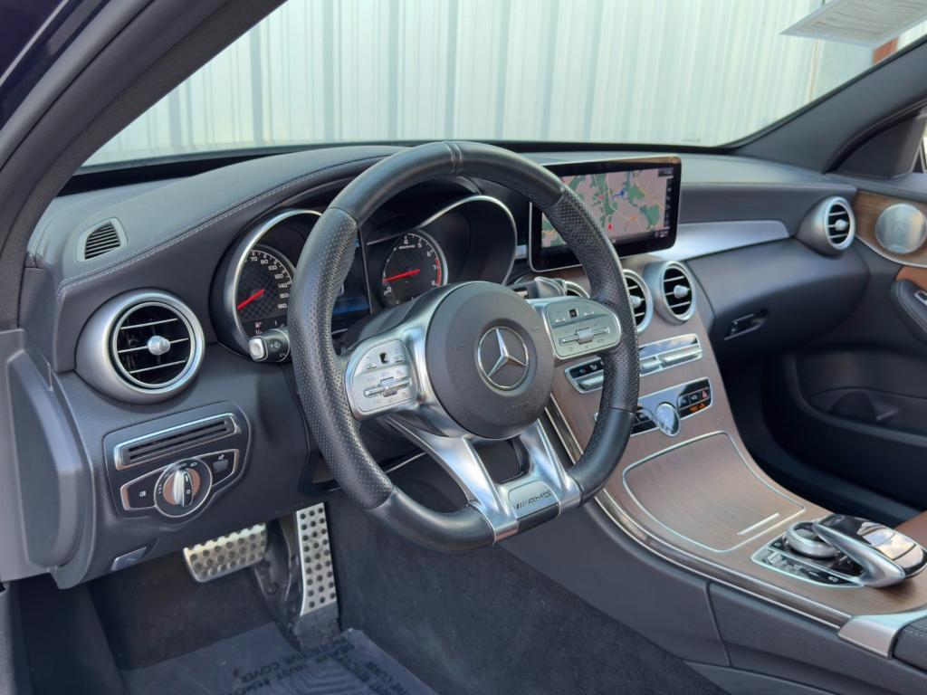 used 2020 Mercedes-Benz AMG C 43 car, priced at $26,750