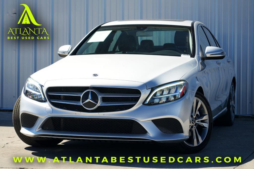 used 2020 Mercedes-Benz C-Class car, priced at $18,500