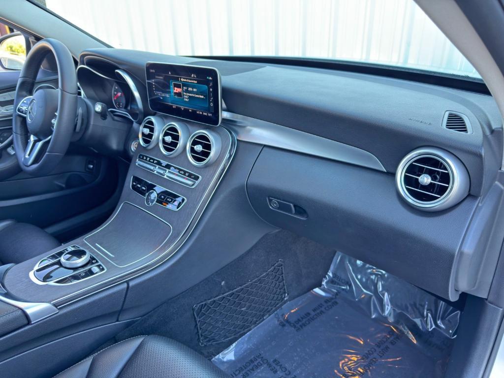 used 2020 Mercedes-Benz C-Class car, priced at $18,500