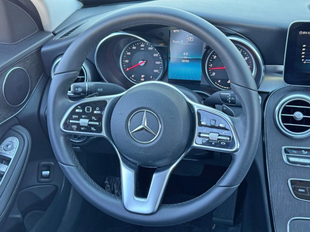 used 2020 Mercedes-Benz C-Class car, priced at $18,500