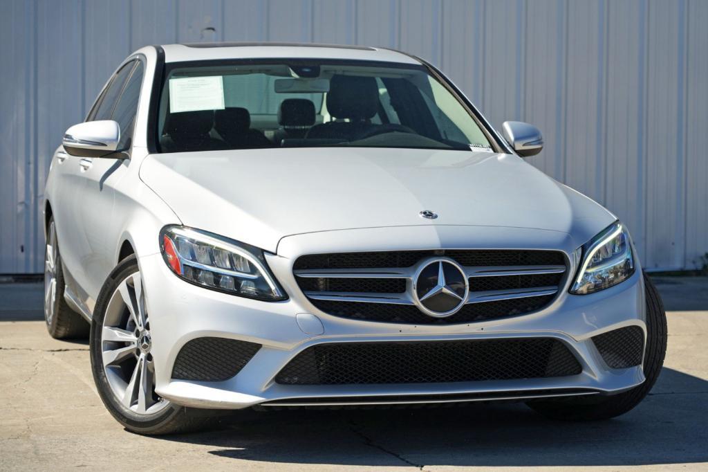 used 2020 Mercedes-Benz C-Class car, priced at $18,500