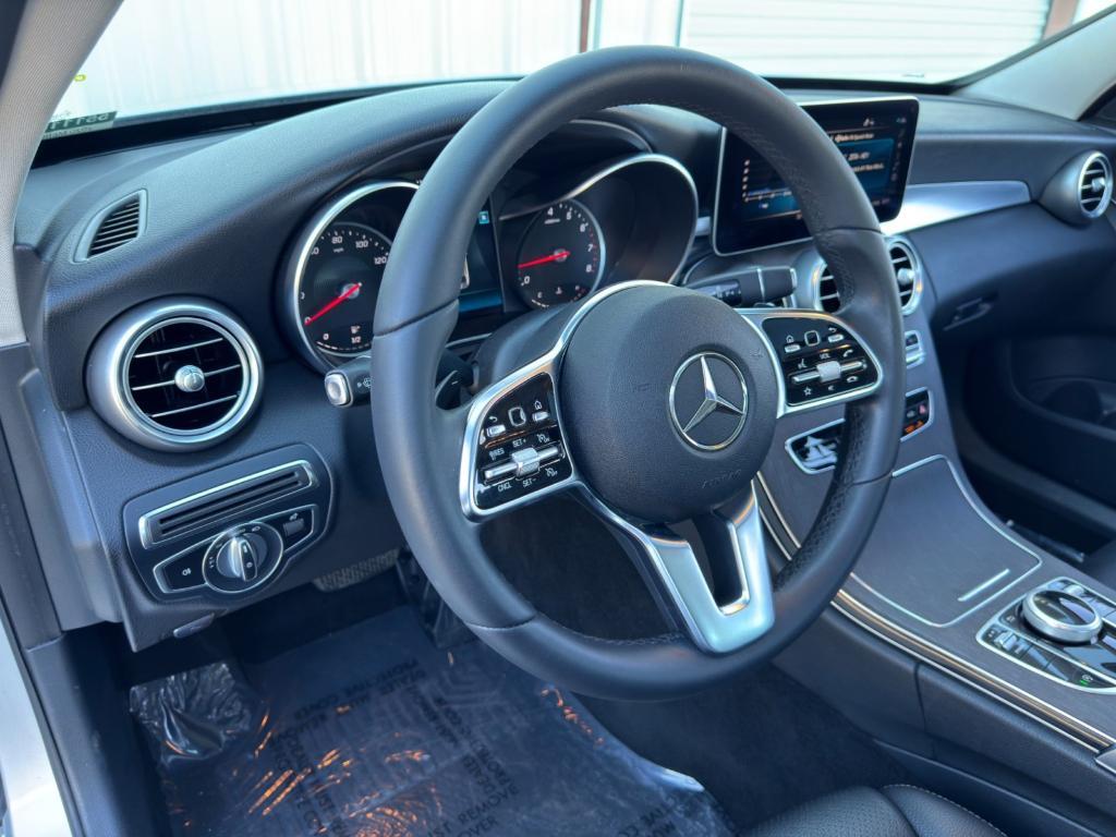 used 2020 Mercedes-Benz C-Class car, priced at $18,500