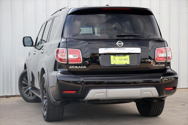 used 2017 Nissan Armada car, priced at $21,500