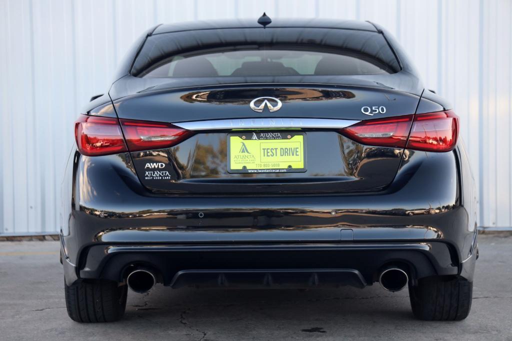 used 2021 INFINITI Q50 car, priced at $21,500