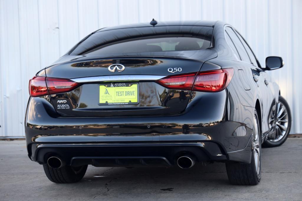 used 2021 INFINITI Q50 car, priced at $21,500