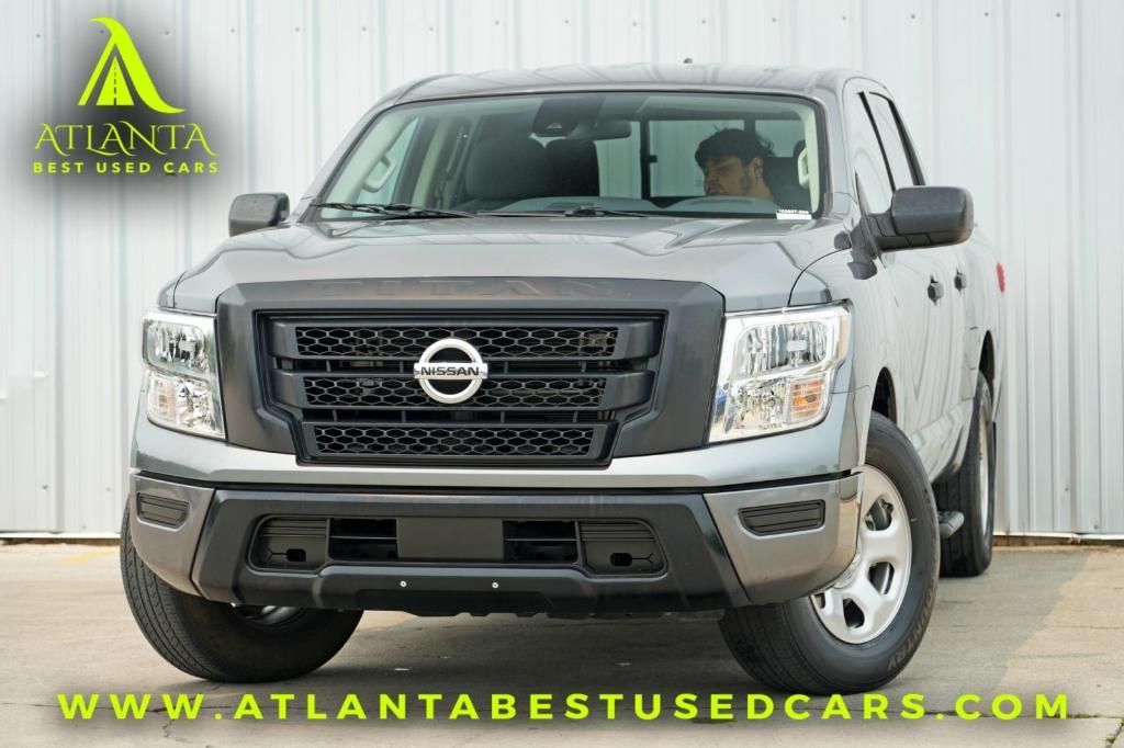 used 2022 Nissan Titan car, priced at $22,500