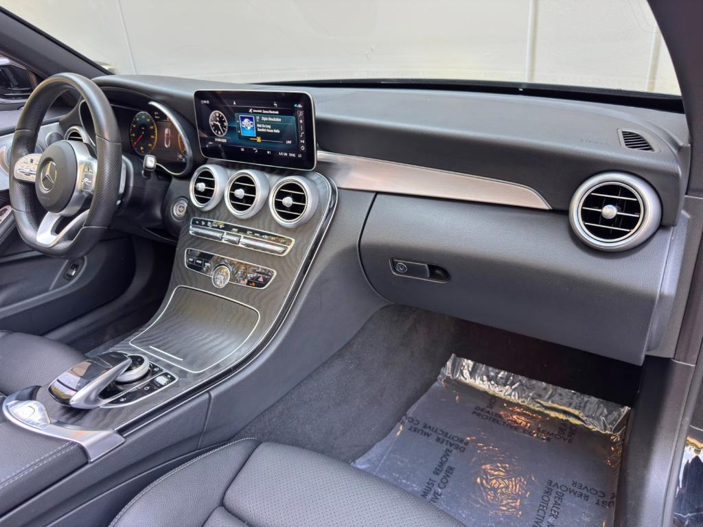 used 2021 Mercedes-Benz C-Class car, priced at $28,500