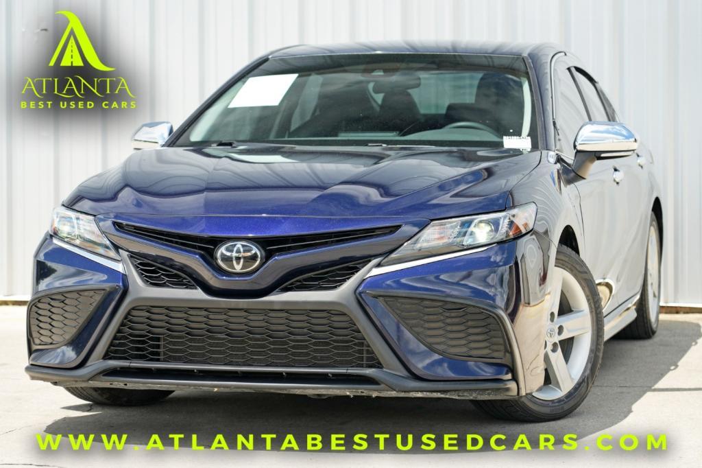 used 2022 Toyota Camry car, priced at $15,500