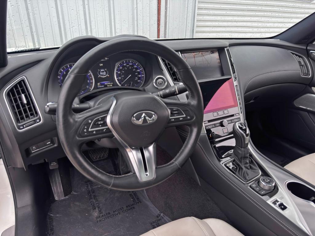 used 2017 INFINITI Q60 car, priced at $20,000