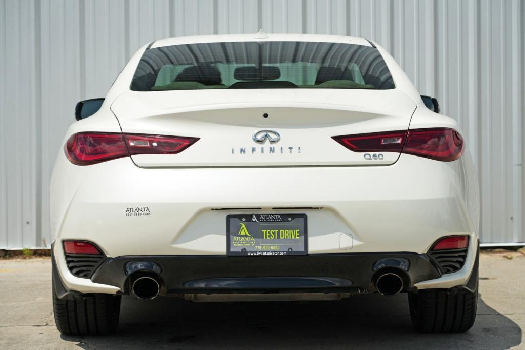 used 2017 INFINITI Q60 car, priced at $20,000