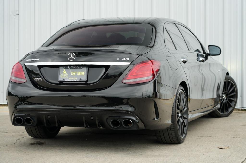 used 2019 Mercedes-Benz AMG C 43 car, priced at $29,000